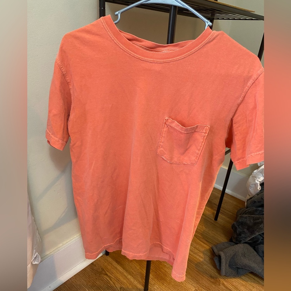 Coral Pocket T-Shirt